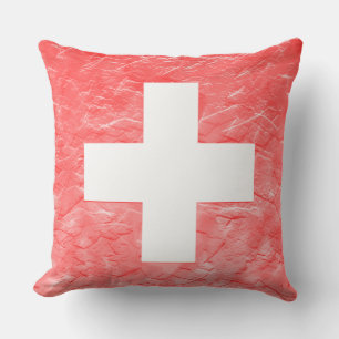 Switzerland Throw Pillow