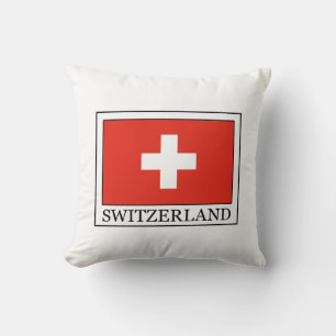 Switzerland Throw Pillow