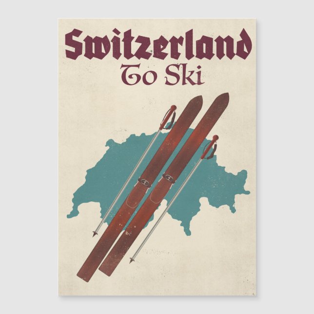 Switzerland To Ski (Front)