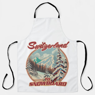 Switzerland to Snowboard Apron