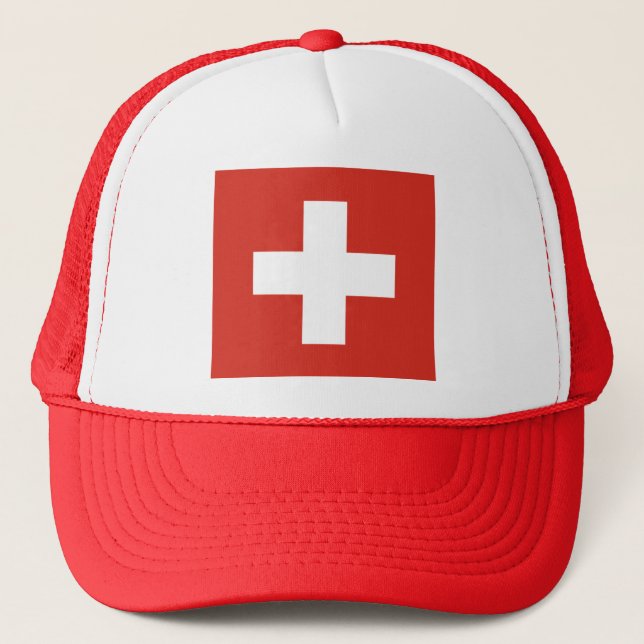 SWITZERLAND TRUCKER HAT (Front)