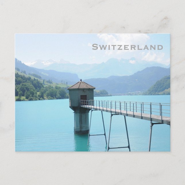 Switzerland Vintage Travel Tourism Postcard (Front)