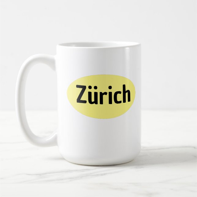 Switzerland Zürich Mug (Left)