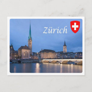Switzerland - Zurich - Postcard