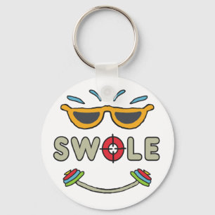 Swole Bodybuilding Keychain