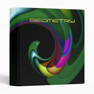 Swoop Fine Fractal Art Binder