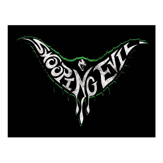 Swooping Evil Creature Graphic Postcard