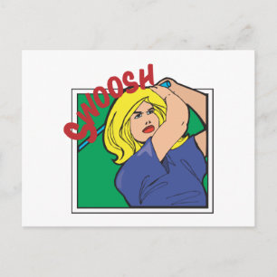 Swoosh Postcard