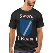 Sword and Board.  The classic fighter combo.
