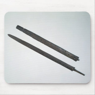 Sword and sheath, from La Tene, Switzerland Mouse Pad
