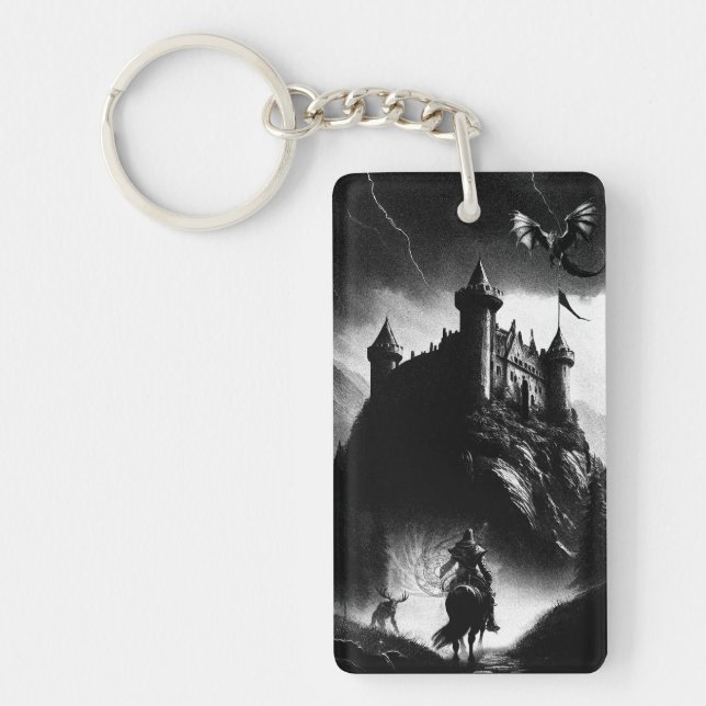 Sword and Sorcery Keychain (Front)