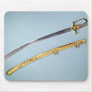 Sword given to Napoleon I  by the Directoire Mouse Pad