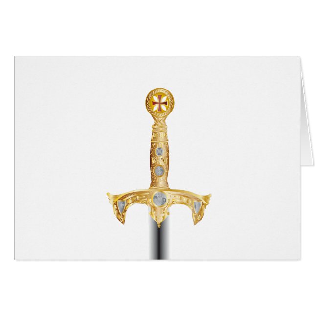 Sword of an Knight Templar (Front Horizontal)
