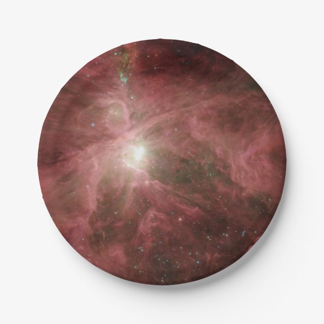 Sword of Orion Nebula Paper Plate (Front)
