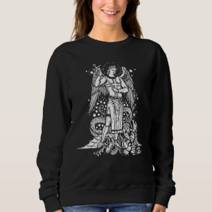 Sword of Saint Michael the Archangel Catholic Brev Sweatshirt