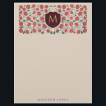 Sword & Shield Medieval Fantasy Monogram Letterhead<br><div class="desc">Invite your wedding guests with this Royal Sword & Shield Medieval Fantasy Monogram design. This design is perfect for someone seeking a regal yet modern medieval fantasy aesthetic. Personalize the text, font, and colours to suit your design preferences. Matching Items in our shop for a complete party theme. Design is...</div>