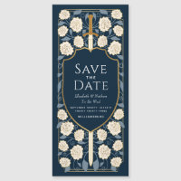 Sword & Shield Medieval Fantasy Save the Date