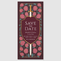 Sword & Shield Medieval Fantasy Save the Date