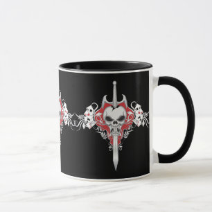 Sword Skull - RED Mug