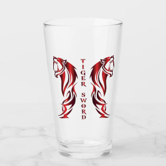 Sword Tiger Drinkware Glass