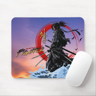 Swordfighter mouse pad