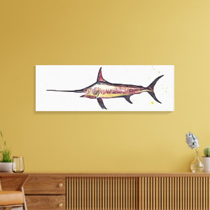 Swordfish Canvas Print