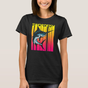 Swordfish Fish Retro T-Shirt