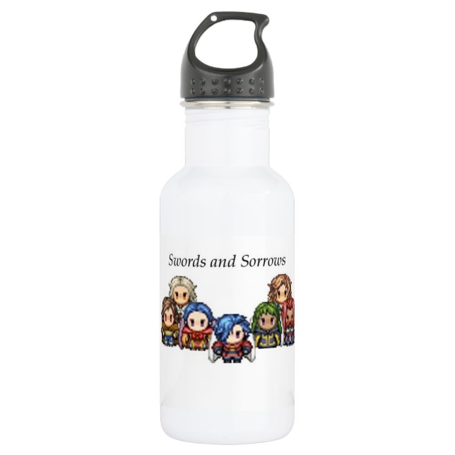 Swords and Sorrows Group 532 Ml Water Bottle (Front)