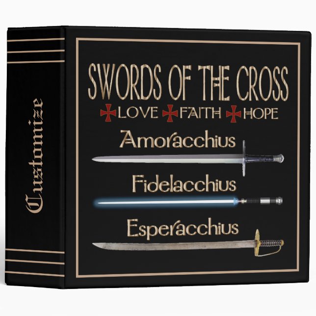 Swords Of The Cross Dresden Fans Binder (Front/Spine)