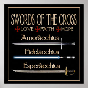 Swords Of The Cross Dresden Fans Poster