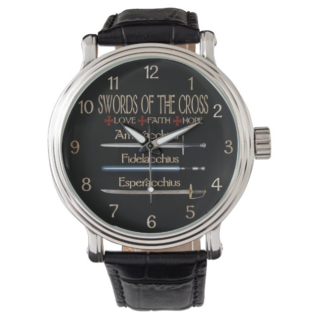 Swords Of The Cross Dresden Fans Watch (Front)