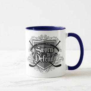Sworn To Defend (Hockey Defenseman) Mug
