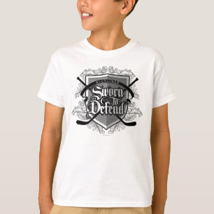 Sworn To Defend (Hockey Defenseman) T-Shirt