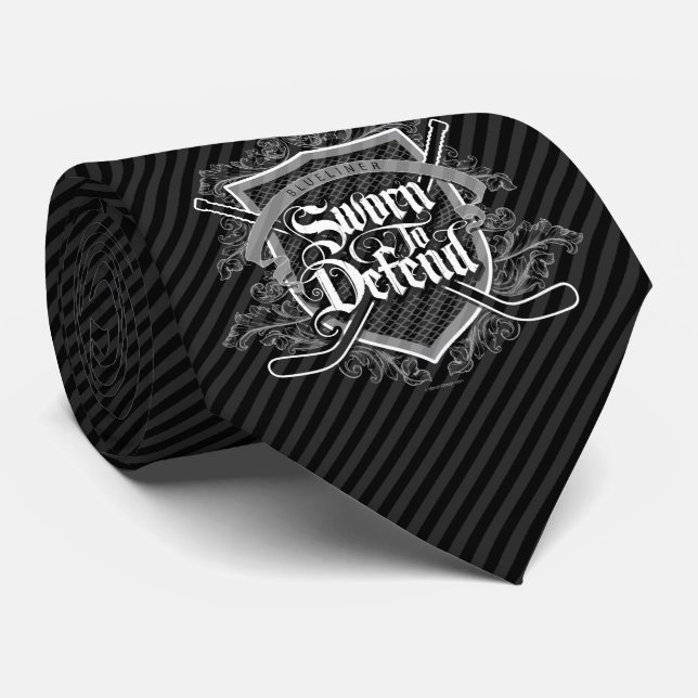 Sworn To Defend (Hockey Defenseman) Tie (Rolled)
