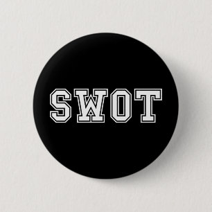 SWOT 2 INCH ROUND BUTTON