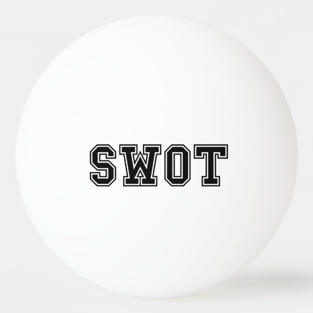 SWOT PING PONG BALL (Front)