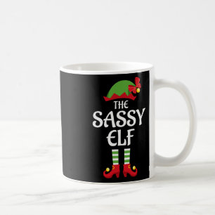 Sy Elf Family Matching Group Christmas  Coffee Mug
