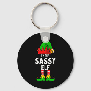 Sy Elf Matching Family Christmas Keychain