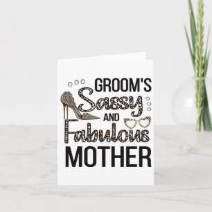 Sy Mother Of The Groom Shower Groom's Mom Card