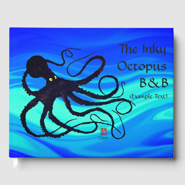 Sybille's Octopus - Guest Book (Front)