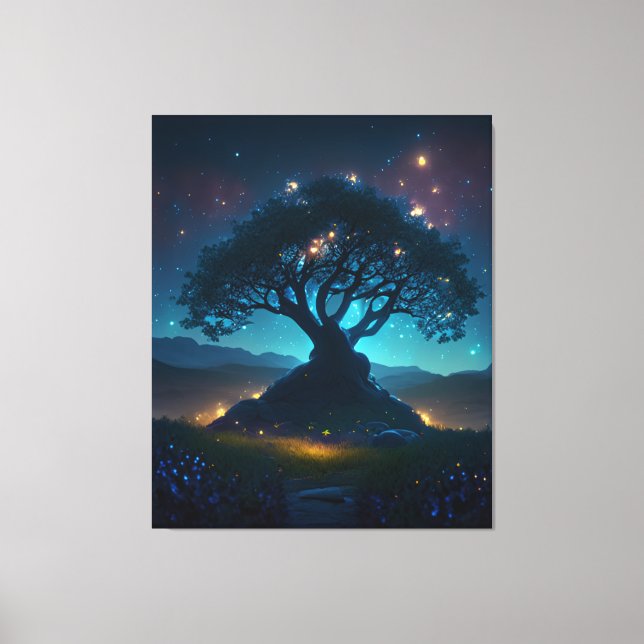 sycamore gap canvas print (Front)