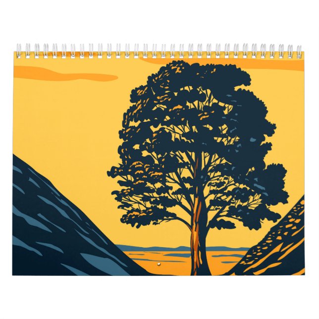 Sycamore Gap tree Calendar (Cover)