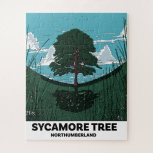 Sycamore Tree Gap Jigsaw Puzzle