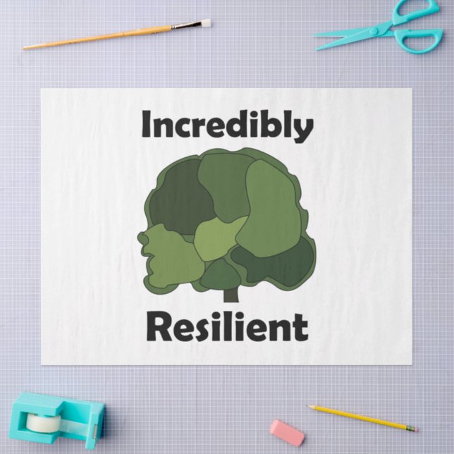 Sycamore Tree Incredibly Resilient Inspirational Tissue Paper (Craft)