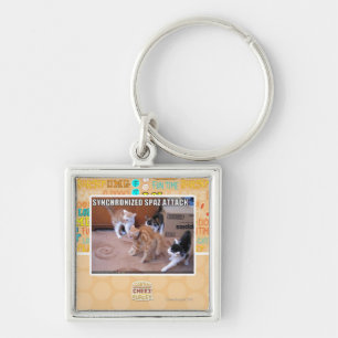 Sychronized Spaz Attack Keychain