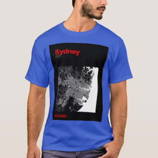 SYD CITY BY FLXD VL8 friends T-Shirt