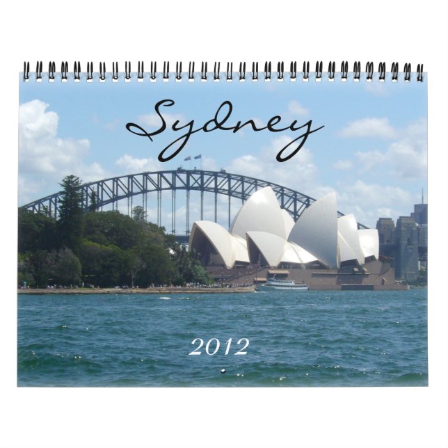 sydney 2012 calendar (Cover)
