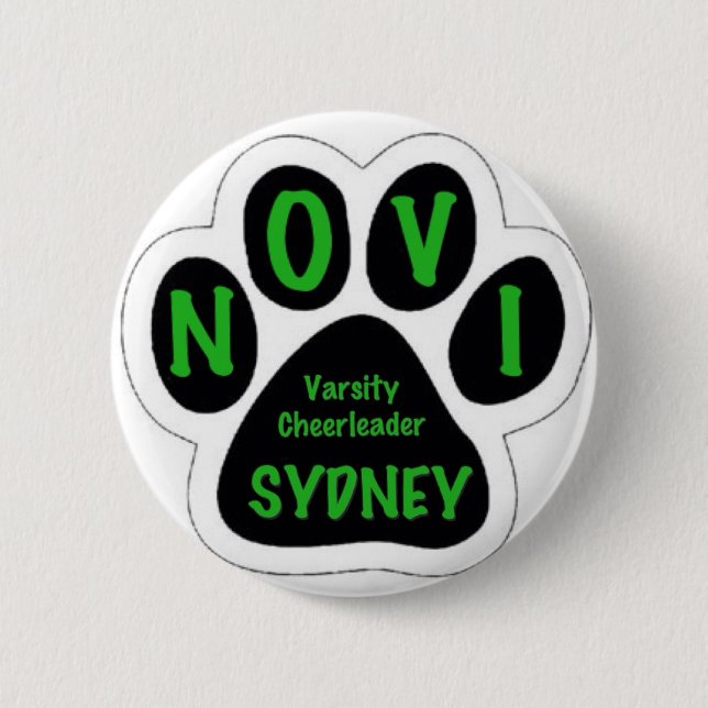 Sydney 2 Inch Round Button (Front)