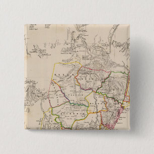 Sydney Australia 2 Inch Square Button