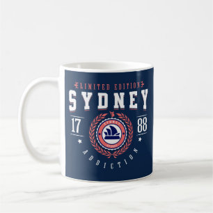 Sydney Australia City Traveller Sports Style Navy Coffee Mug